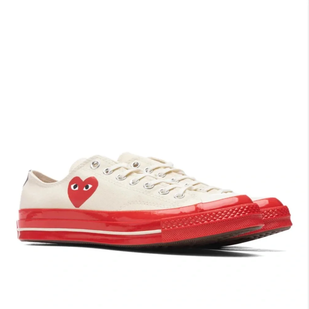 Comme Des Garcons Play Converse Limited edition chuck low 70 M8 W10
